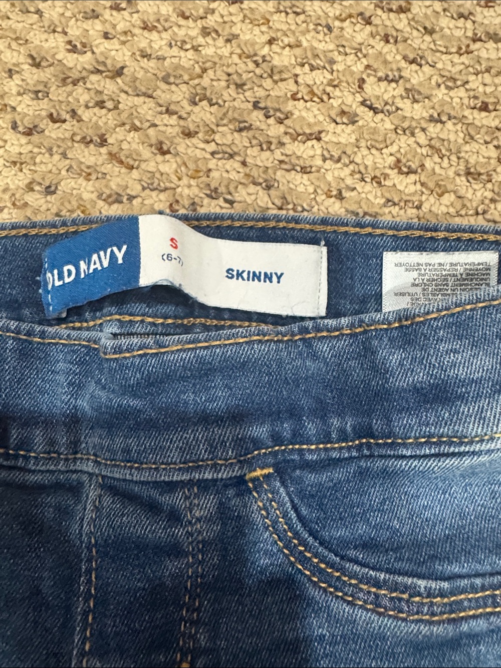 Old Navy Skinny Jeans - Medium Blue Denim